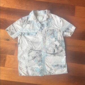 American Eagle Outfitters Scenic Print Shirt